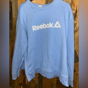 Reebok women’s Light Blue Crewneck Sweater